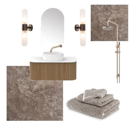 Our darker tone bathroom Interior Design Mood Board by BLYF Interiors