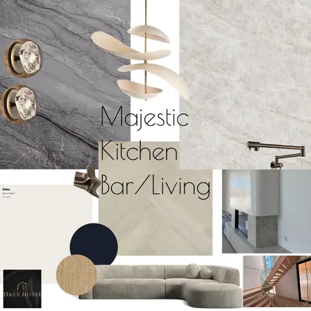 Majestic Internals Interior Design Mood Board by Design By Dark Horse