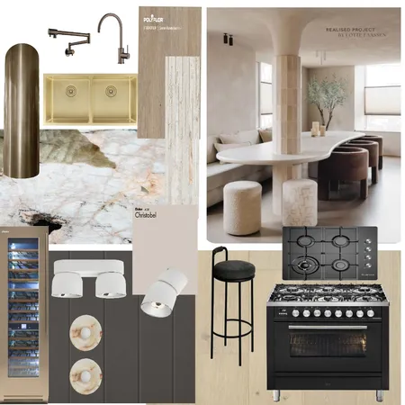 kitchen  Island design & materials  inspiration Interior Design Mood Board by living Space