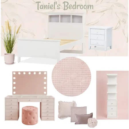 Taniels Bedroom Interior Design Mood Board by Style by Sisters