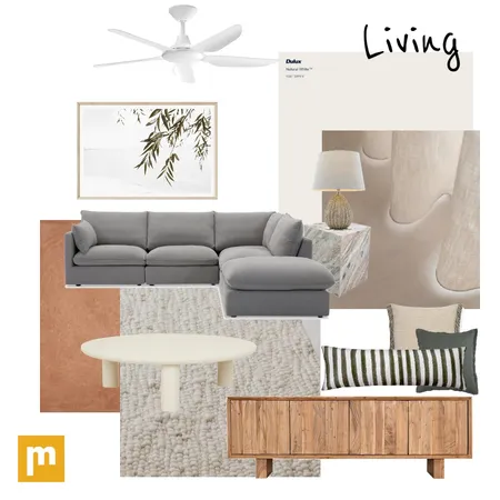 Living Interior Design Mood Board by Morrissey Blinds & Interiors - Home Styling