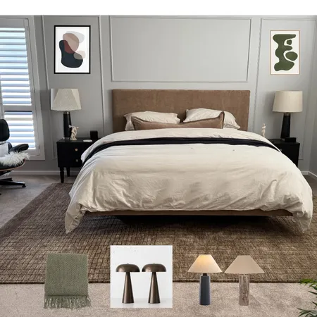 Bedroom 12 July 2026 Interior Design Mood Board by Tracey Tilbury