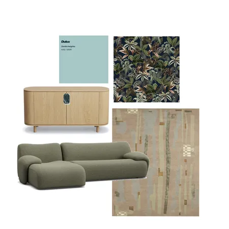 Living Room Moodboard Interior Design Mood Board by blukasik