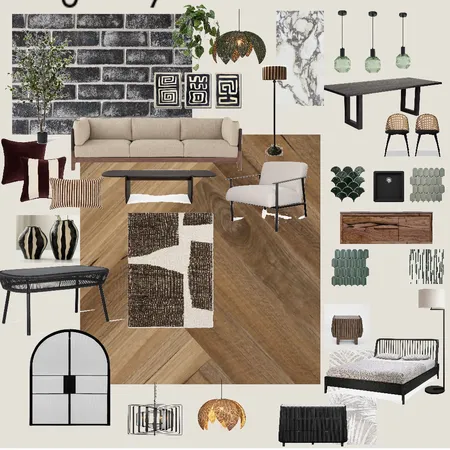 Design no.1 new Interior Design Mood Board by gilya3