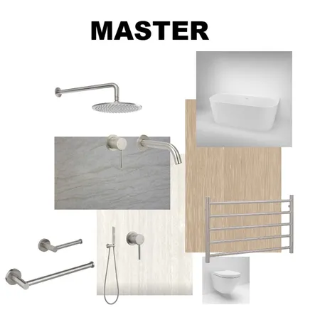 MASTER & ENSUITE Interior Design Mood Board by FMA INTERIORS