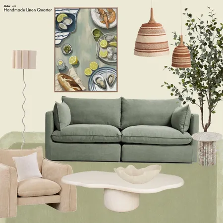 Cool Mediterranean Living Interior Design Mood Board by Moodi Interiors