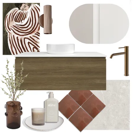 Burnt Sienna | Kingsley with Ballad Shaver Interior Design Mood Board by Timberline