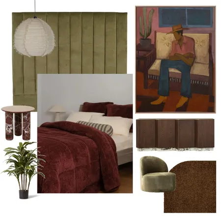 Moody Interior Design Mood Board by Plants By Bela