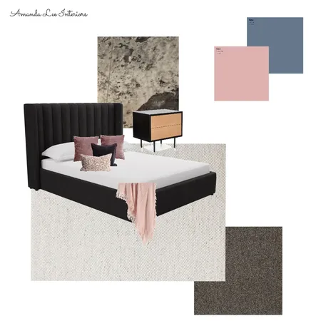 Alison Masterbedroom Interior Design Mood Board by Amanda Lee Interiors