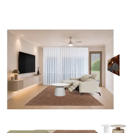 Lauren & Jacob’s Lounge Room Interior Design Mood Board by Hannahtodhunter
