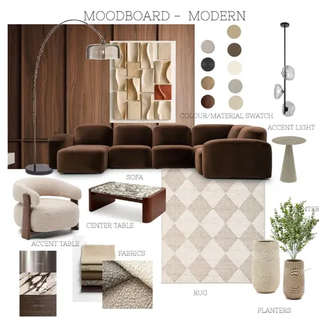 PATELS Interior Design Mood Board by DUTTA DISHA