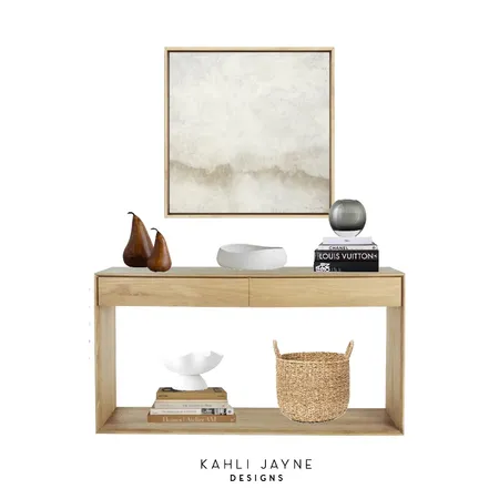 HALL RESIDENCE - Entry Interior Design Mood Board by Kahli Jayne Designs