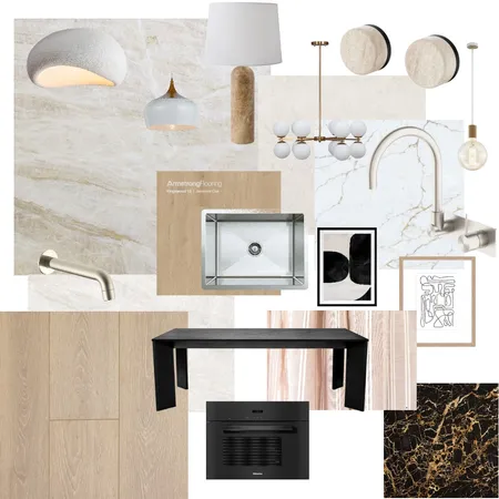 Kitchen Dining Interior Design Mood Board by qiqihomes