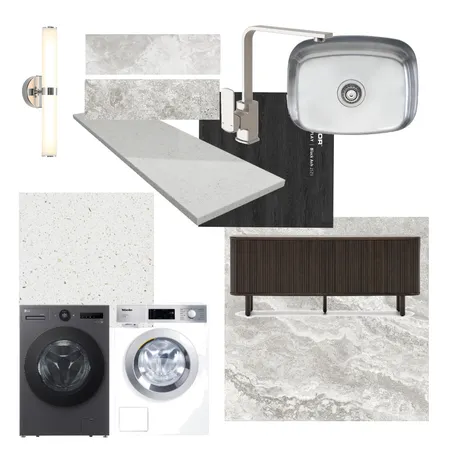 Laundry Interior Design Mood Board by qiqihomes