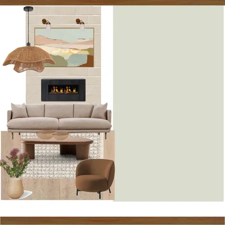 Modern Australian Living Room Sample Board Interior Design Mood Board by michaelahartwig@hotmail.com