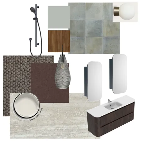 Roubos Master suite & ensuite Interior Design Mood Board by Tivoli Road Interiors