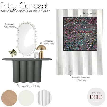 MDM Residence Interior Design Mood Board by DSID