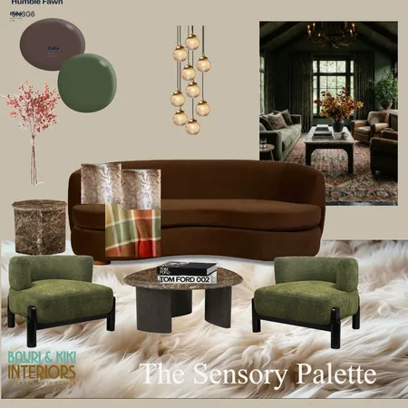 The Sensory Palette Interior Design Mood Board by BAYRI & KIKI INTERIORS