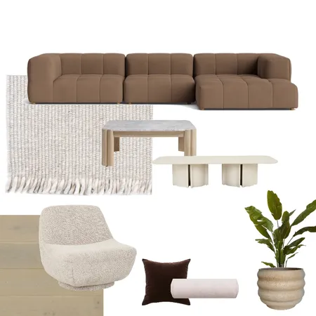 Lola L&A - Living Room Interior Design Mood Board by Demé Interiors