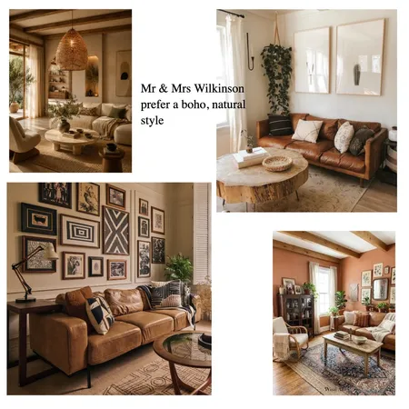 Mr & Mrs Wilkinson - Style B Interior Design Mood Board by SarBearDesi