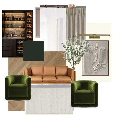 EDB2141 Lounge Interior Design Mood Board by Enhance Design and Build