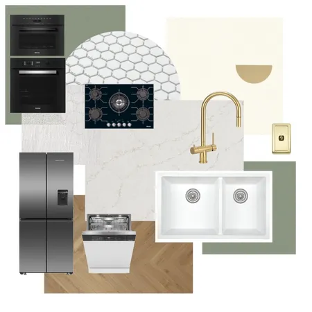 EDB2141 Kitchen V1 Interior Design Mood Board by Enhance Design and Build