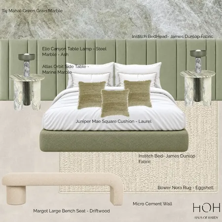 MASTERS BEDROOM-REV02 Interior Design Mood Board by dimpleortega31
