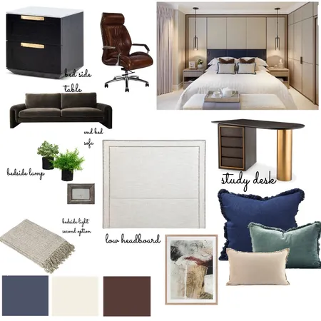 Governors bedroom Interior Design Mood Board by Akingbehin