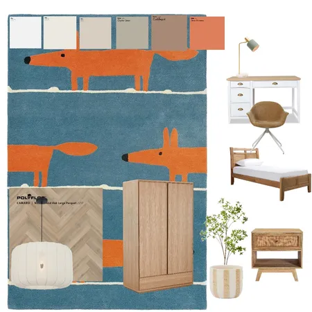 Cuarto Niño 10 años Interior Design Mood Board by FrancoDL93