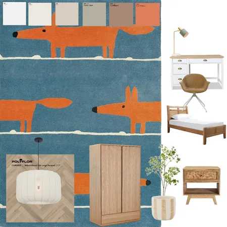 Cuarto Niño 10 años Interior Design Mood Board by FrancoDL93