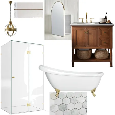 Candles Cottage Bathroom Renovation Interior Design Mood Board by Danielliott@live.com.au