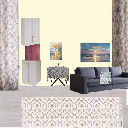 зал гост бак26 Interior Design Mood Board by Ева