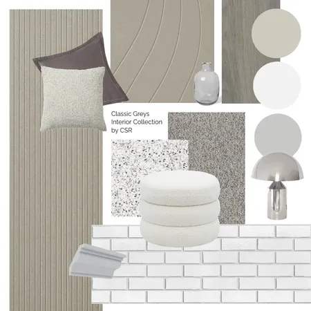 Classic Greys Interior Collection Interior Design Mood Board by CSR Limited
