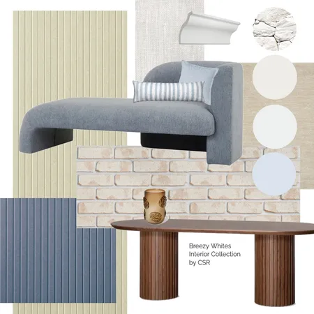 Breezy Whites Interior Collection Interior Design Mood Board by CSR Limited