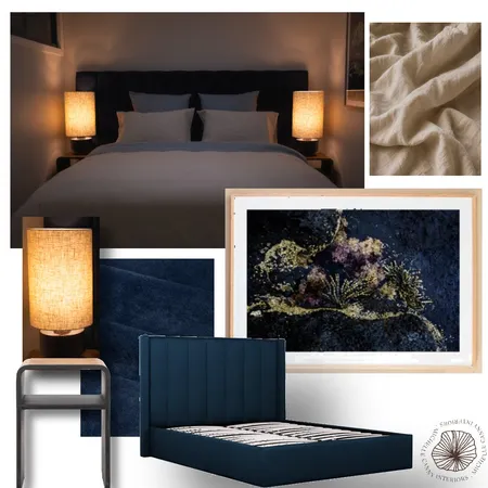 Bedroom - Nelson Bay Escape - Boutique Accomodation Interior Design Mood Board by Michelle Canny Interiors
