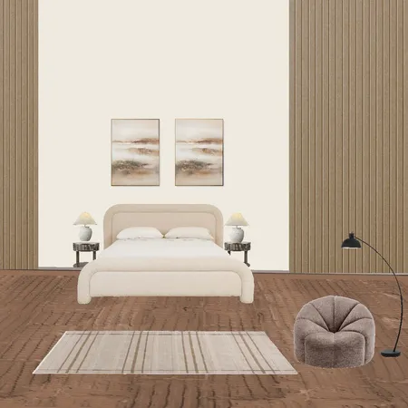 Beige Bedroom Interior Design Mood Board by Home Delight