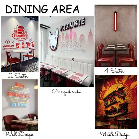 Dining 1 Interior Design Mood Board by Oluwatony
