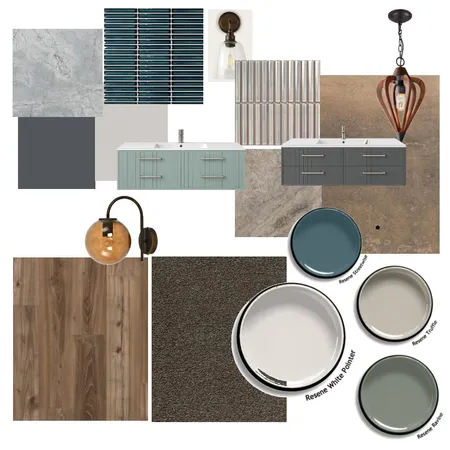Diane and Dave Interior Design Mood Board by Tivoli Road Interiors