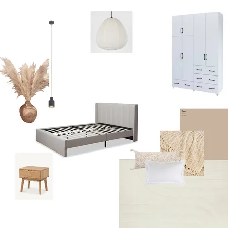 חדר שינה הורים Interior Design Mood Board by Roni Kellerman
