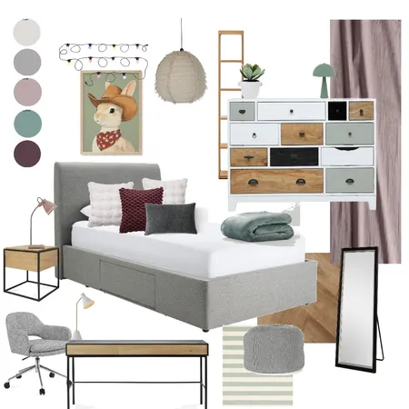 CUARTO INFANTIL Interior Design Mood Board by virnalbateado@gmail.com