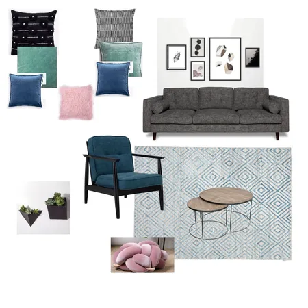 קיר ספה-דודפור Interior Design Mood Board by tehila on Style Sourcebook