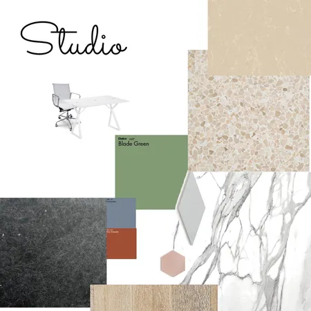 סקיצה סטודיו - גמר Interior Design Mood Board by October on Style Sourcebook