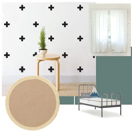 קיבוץ נען - חדר ילדים Interior Design Mood Board by HillaBlumenfeld on Style Sourcebook