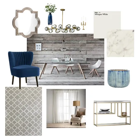 غرفة طعام مودرن نسبة اللون 20 % Interior Design Mood Board by awatif on Style Sourcebook