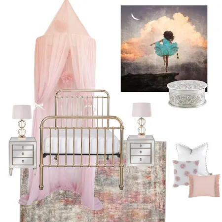 Girls Room Interior Design Mood Board by Simplestyling on Style Sourcebook