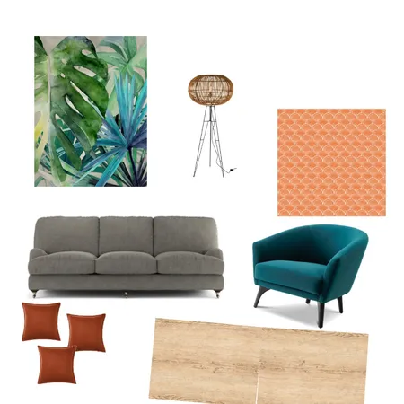 תורכיז כתום Interior Design Mood Board by reizi on Style Sourcebook