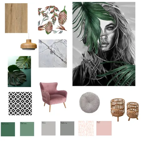 ירוק Interior Design Mood Board by ik0110 on Style Sourcebook