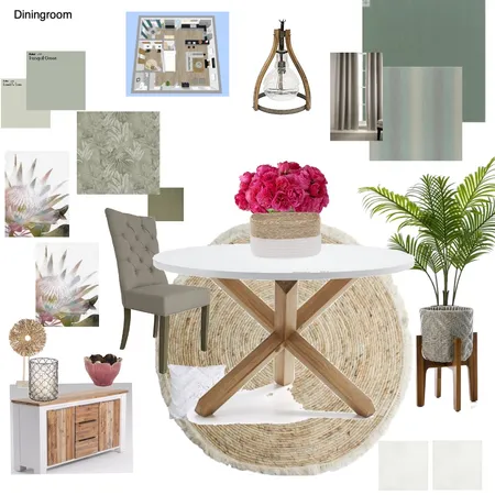 Diningroom Interior Design Mood Board by Daleen on Style Sourcebook