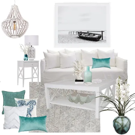 Coastal Hamptons Interior Design Mood Board by Designbyjoanne on Style Sourcebook