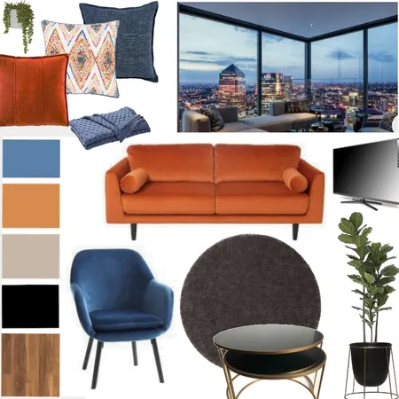 פינת משפחה Interior Design Mood Board by mayansh on Style Sourcebook